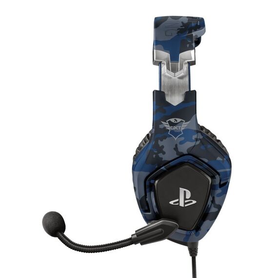 Trust GXT 488 Forze PS4 Kopfhörer Kabelgebunden Kopfband Gaming Schwarz, Blau, 3 image