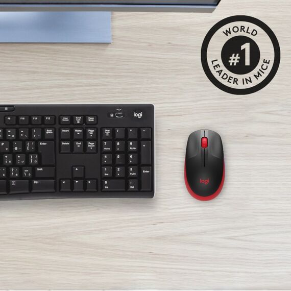 Logitech M190, Farbe: Rot, 4 image