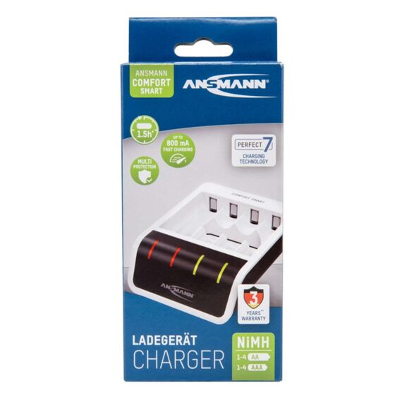 Ansmann Comfort Smart Akkuladegerät Haushaltsbatterie USB, 6 image