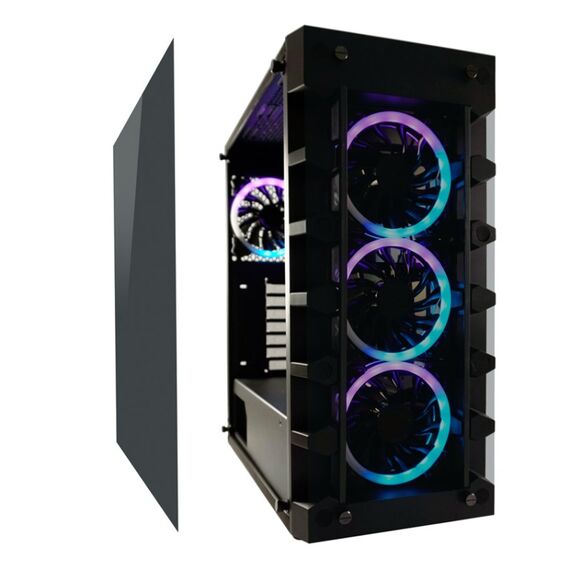 LC-Power Gaming 709B - Solar_System_X Midi Tower Schwarz, 2 image