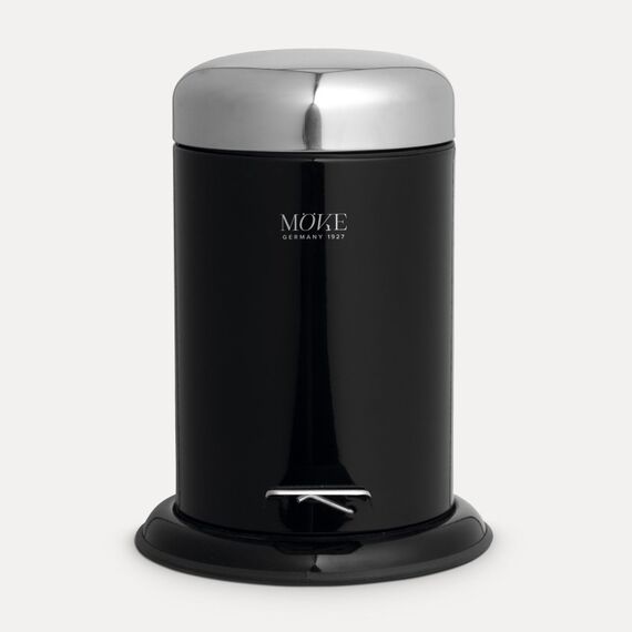 MÖVE Push 3 l Rund Edelstahl Schwarz, Silber