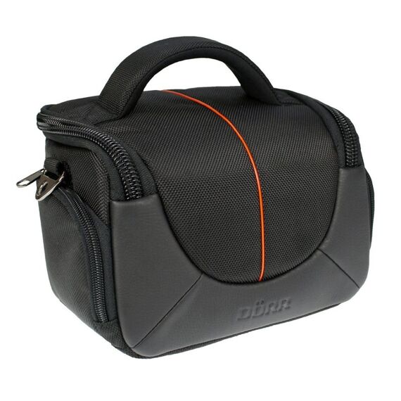 Dörr Yuma Schultertasche Schwarz, Orange