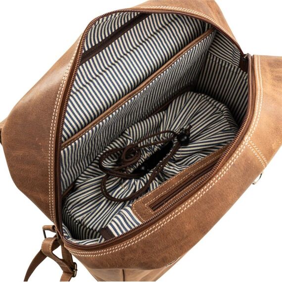 Dörr Leder Rucksack Kapstadt cognac, 5 image