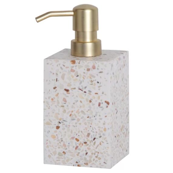 Diaqua 48236001 Seifenspender Gold, Weiß