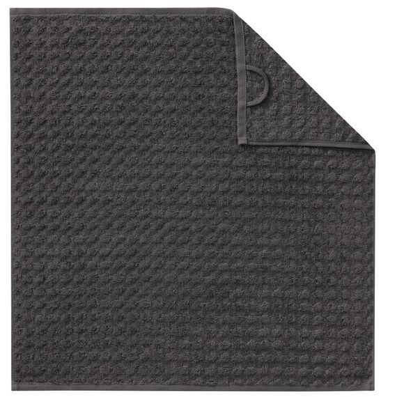 Cawö Geschirrtuch Uni Pro 50 x 50 cm, Basalt