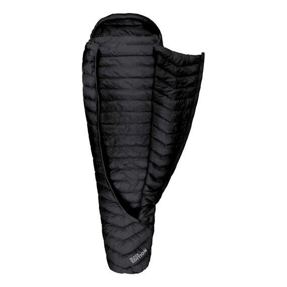 Grüezi Bag 5205-1008-185 Schlafsack Erwachsener Mumienschlafsack Nylon Schwarz