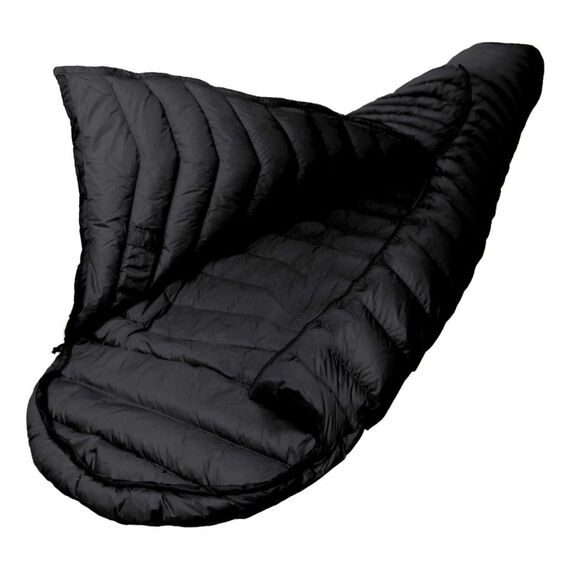 Grüezi Bag 5206-1008-200 Schlafsack Erwachsener Mumienschlafsack Feather, Nylon, Wolle Schwarz, 3 image