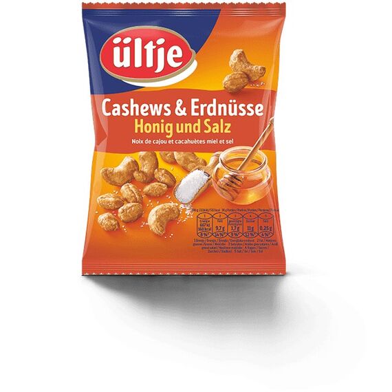 ultje CASHEWS & ERDNÜSSE Honig und Salz