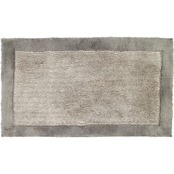 Cawö Badteppich Two-Tone graphit, 70 x 120