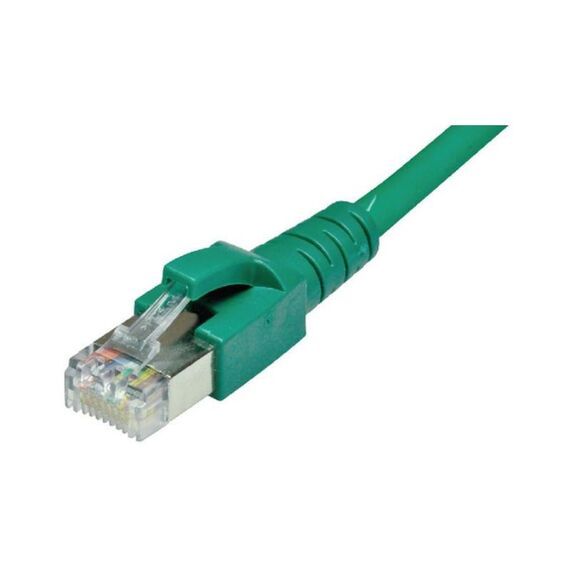 Dätwyler Cables 65356200DY Netzwerkkabel Grün 3 m Cat6a S/FTP (S-STP) Rund, Farbe: Grün, Länge: 3 m