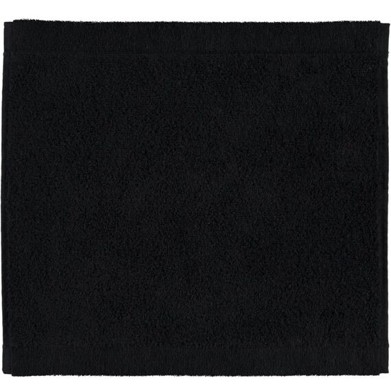 Cawö Waschlappen Lifestyle 30 x 30 cm, Schwarz