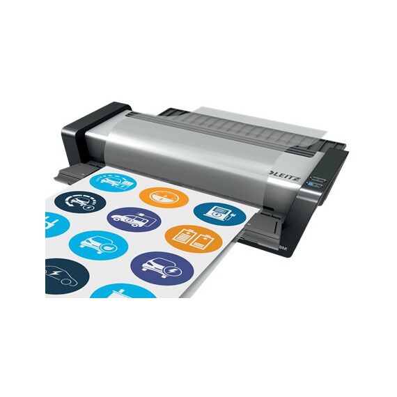 Leitz iLAM Touch Turbo Pro Heisslaminator 2000 mm/min Schwarz, Silber, 4 image