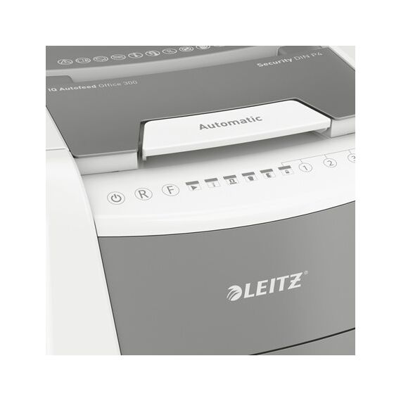 Leitz Automatischer Aktenvernichter Partikelschnitt-Zerkleinerung 55 dB 22 cm Weiß, 13 image