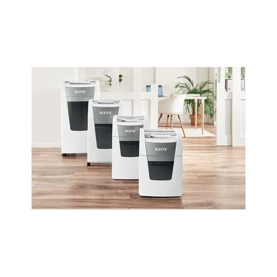 Leitz Automatischer Aktenvernichter Partikelschnitt-Zerkleinerung 55 dB 22 cm Weiß, 16 image