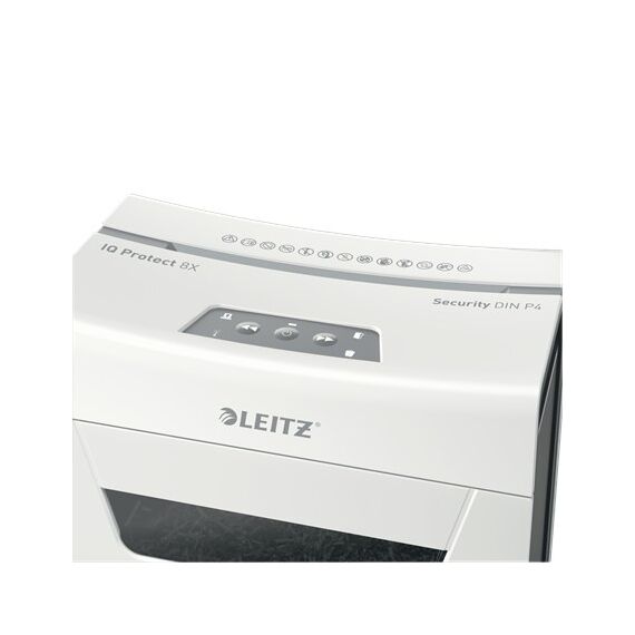 Leitz 80910000 Aktenvernichter 55 dB Grau, Weiß, 9 image