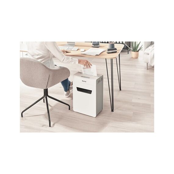 Leitz 80950000 Aktenvernichter Mikrogeschnittene Zerkleinerung 55 dB Grau, Weiß, 8 image