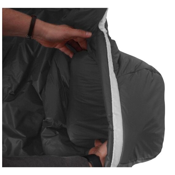 Grüezi Bag 8173-1002-175 Schlafsack Erwachsener Mumienschlafsack Nylon, Polyamid Schwarz, 7 image