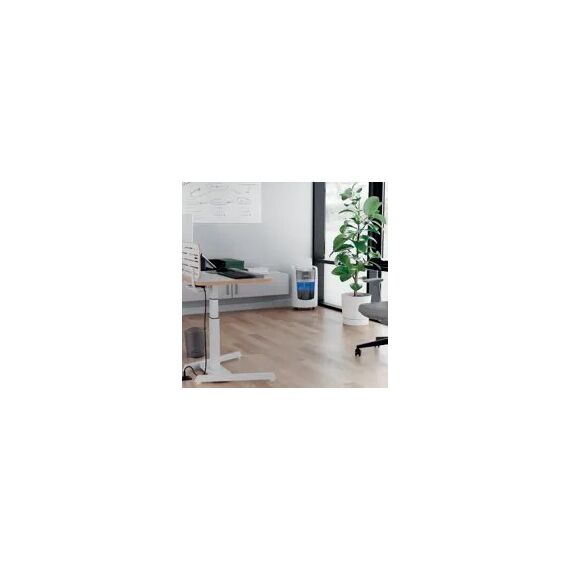 Leitz IQ OptiMax Small Office 350 Aktenvernichter Mikrogeschnittene Zerkleinerung 22,3 cm Grau, Weiß, 2 image
