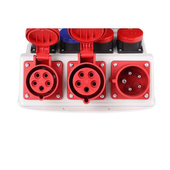 M. Schönenberger Schöneberger Baustromverteiler 32A mit FI Elektrische Verteilungsplatine, 5 image