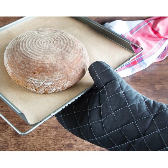 Städter 890213 Topfuntersetzer / Topflappen Ofenhandschuhe 1 Stück(e) Schwarz Baumwolle 220 °C, 3 image