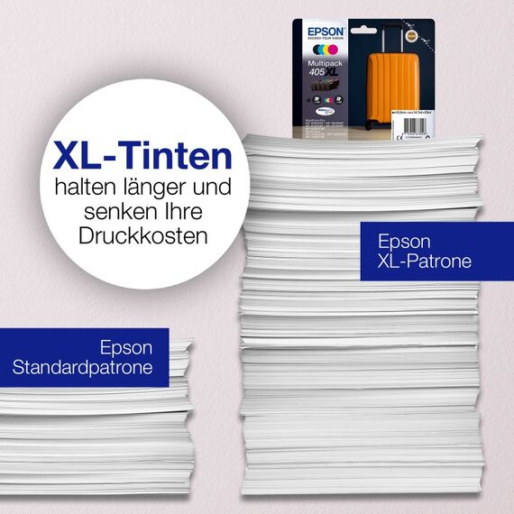 Epson 405XL Koffer DURABrite Ultra Multipack 4 Farben Tinte, 2 image
