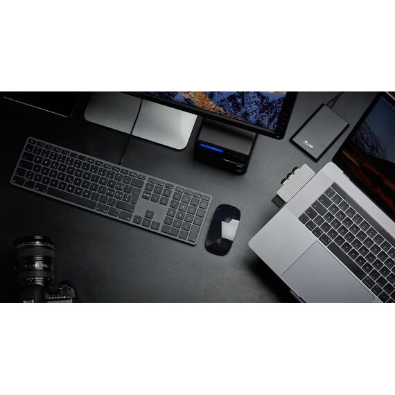LMP 18240 Tastatur Universal USB QWERTZ Grau, 3 image
