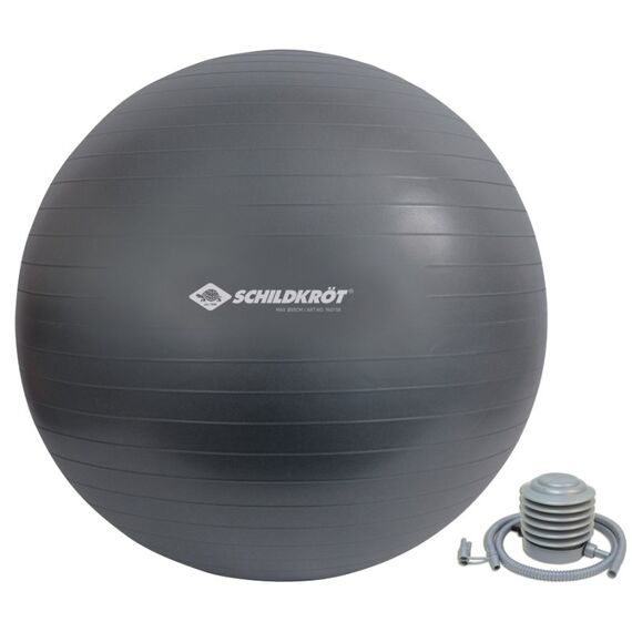 Schildkröt Fitness 960158 Gymnastikball 85 cm Grau Volle Größe