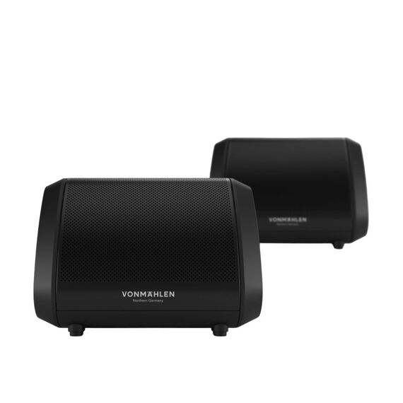 Vonmählen Air Beats Mini Tragbarer Mono-Lautsprecher Schwarz, Farbe: Schwarz, 2 image
