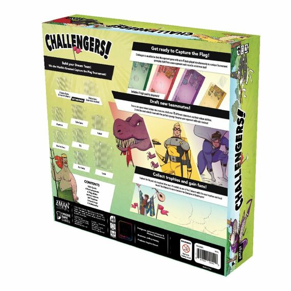 Asmodee Challengers! Challengers! 45 min Kartenspiel Kartenaustausch, 3 image