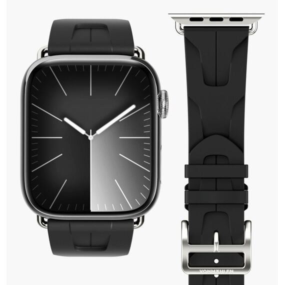 Vonmählen AWS00168 Intelligentes tragbares Accessoire Band Schwarz Silikon, 2 image