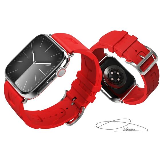 Vonmählen AWS00170 Intelligentes tragbares Accessoire Band Rot Silikon, 4 image