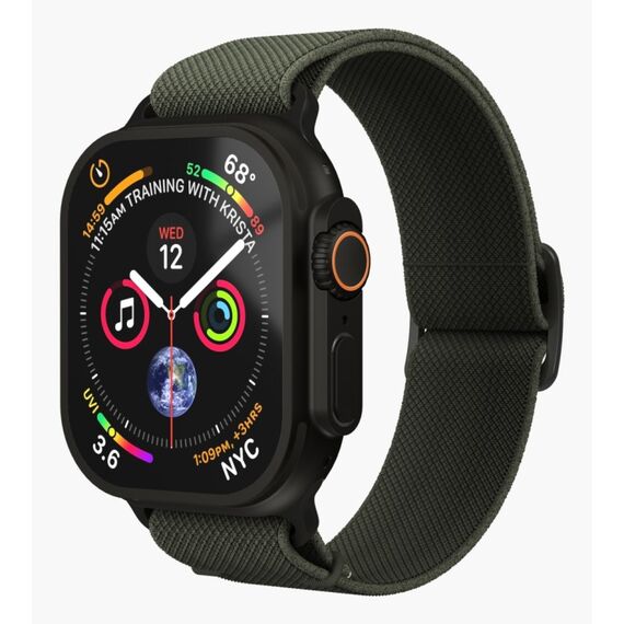 Vonmählen AWS00188 Intelligentes tragbares Accessoire Band Schwarz, Olive Nylon