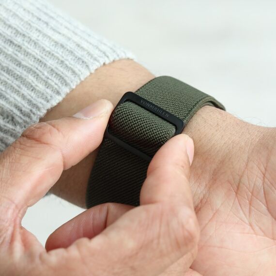 Vonmählen AWS00188 Intelligentes tragbares Accessoire Band Schwarz, Olive Nylon, 3 image