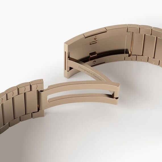 Vonmählen AWS00215 Intelligentes tragbares Accessoire Gurt Gold Edelstahl, 5 image