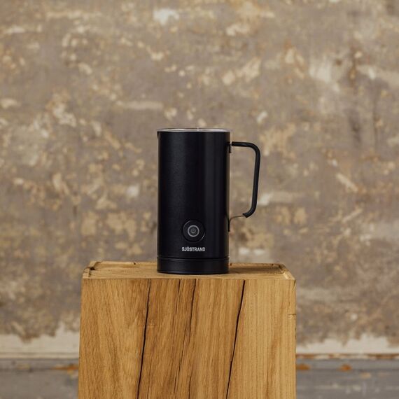 Sjöstrand Coffee F1-BL-CH-A Milchschäumer/-wärmer Automatischer Milchaufschäumer/-wärmer Schwarz, 4 image