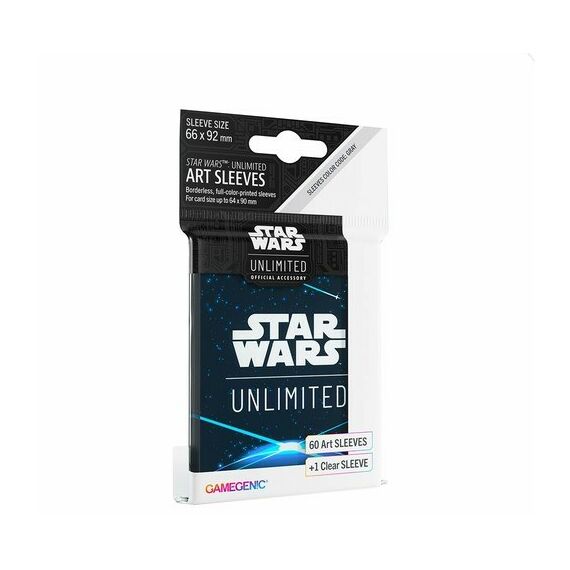 Asmodee Star Wars: Unlimited Art Sleeves - Space Blue Deck-Box