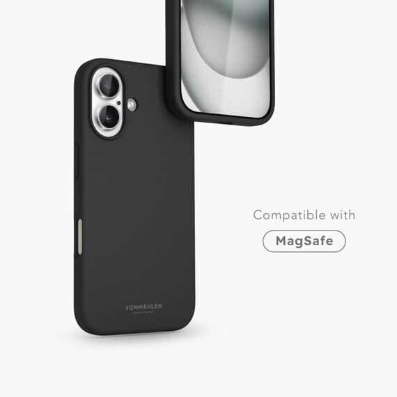 Vonmählen Soft Silicone Case Handy-Schutzhülle 15,5 cm (6.1") Cover Schwarz, Farbe: Schwarz, 2 image