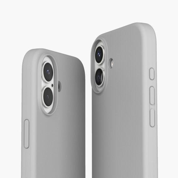 Vonmählen Soft Silicone Case Handy-Schutzhülle 17 cm (6.7") Cover Hellgrau, Farbe: Hellgrau, 5 image