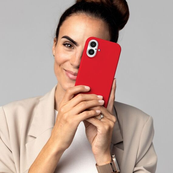 Vonmählen Soft Silicone Case Handy-Schutzhülle 17 cm (6.7") Cover Rot, Farbe: Rot, 3 image
