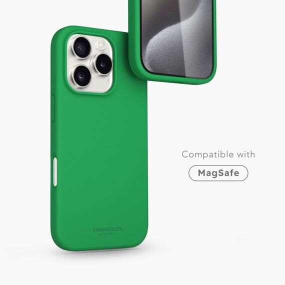 Vonmählen Soft Silicone Case Handy-Schutzhülle 17,5 cm (6.9") Cover Grün, Farbe: Grün, 2 image