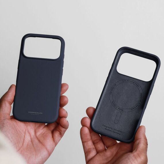 Vonmählen Soft Silicone Case Handy-Schutzhülle 16 cm (6.3") Cover Navy, Farbe: Navy, 3 image