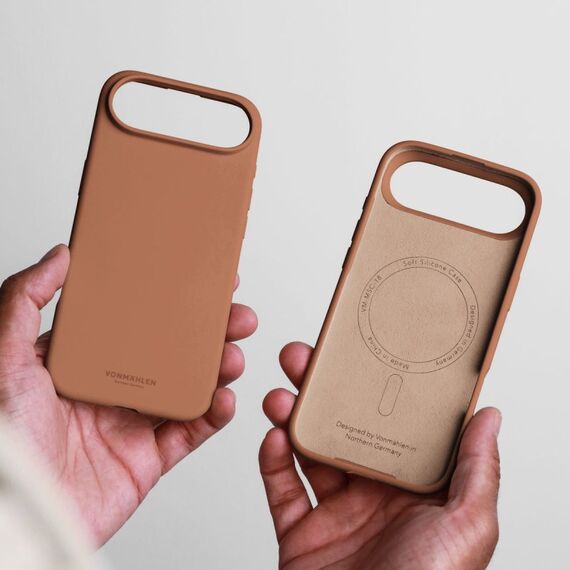 Vonmählen Soft Silicone Case Handy-Schutzhülle 16,5 cm (6.5") Cover Hellbraun, Farbe: Hellbraun, 3 image