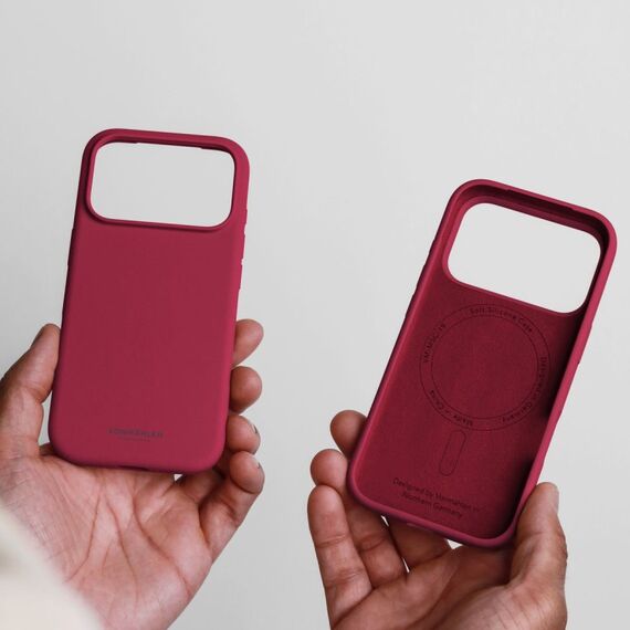 Vonmählen Soft Silicone Case Handy-Schutzhülle 16 cm (6.3") Cover Rot, Farbe: Rot, 3 image