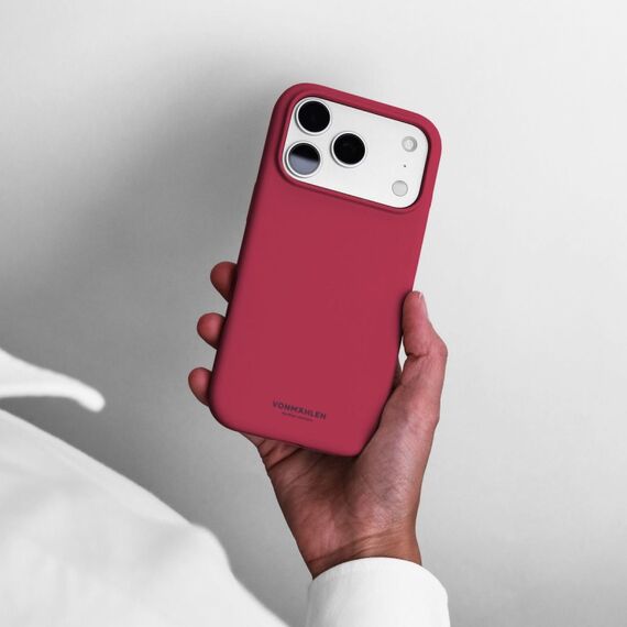 Vonmählen Soft Silicone Case Handy-Schutzhülle 16 cm (6.3") Cover Rot, Farbe: Rot, 4 image
