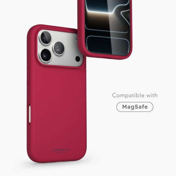 Vonmählen Soft Silicone Case Handy-Schutzhülle 17,5 cm (6.9") Cover Rot, Farbe: Rot, 2 image
