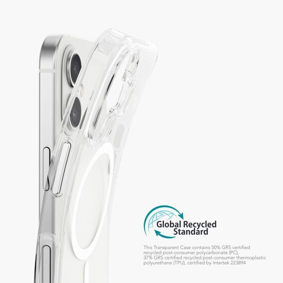 Vonmählen Transparent Case Handy-Schutzhülle 15,5 cm (6.1") Cover Transparent, Weiß, 4 image