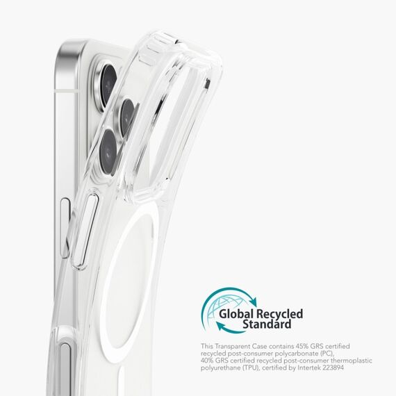 Vonmählen Transparent Case Handy-Schutzhülle 16 cm (6.3") Cover Transparent, Weiß, Farbe: Transparent, Weiß, 4 image
