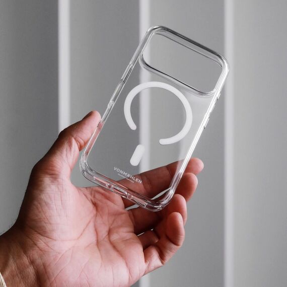 Vonmählen Transparent Case2 Handy-Schutzhülle 16 cm (6.3") Cover Transparent, Weiß, 5 image