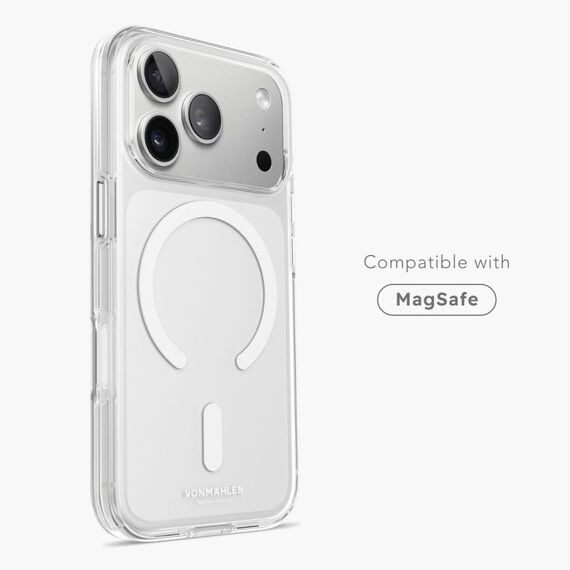 Vonmählen Transparent Case2 Handy-Schutzhülle 17,5 cm (6.9") Cover Transparent, Weiß, 3 image