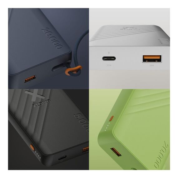 Xtorm XG2E206 Powerbank 20000 mAh Schwarz, Anthrazit, Farbe: Schwarz, Anthrazit, 3 image